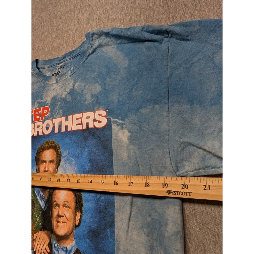 Philcos Step Brothers Blue Tie Dye Will Ferrell/John C Reilly Shirt Medium - Picture 10 of 11